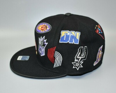 Reebok NBA Western Conference Team Logo Patches Fitted Cap