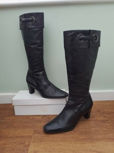 80s knee high boots