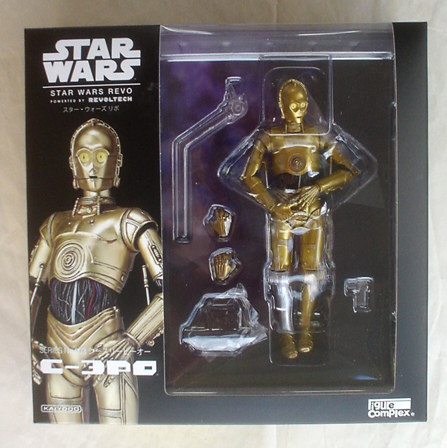 C-3PO & R2-D2 Revo Revoltech Star Wars Kaiyodo 6