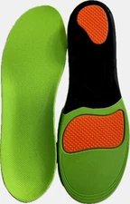 Orthotic Arch Support Shoe Full Insoles, One pair pack