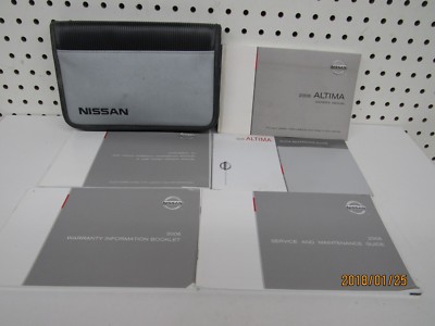 2006 Nissan Altima Owners Manual Set FREE SHIPPING eBay
