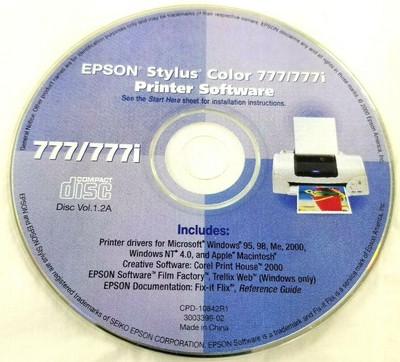 epson stylus 777