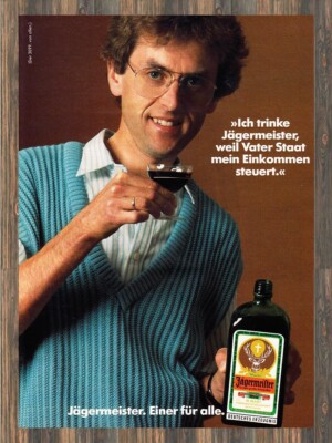 Jägermeister #3099 - Reklame Werbeanzeige Original-Werbung 1987