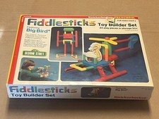 Preschool Knickerbocker Toy Builder Set W/ Big Bird From Sesame Street Sealed Nw