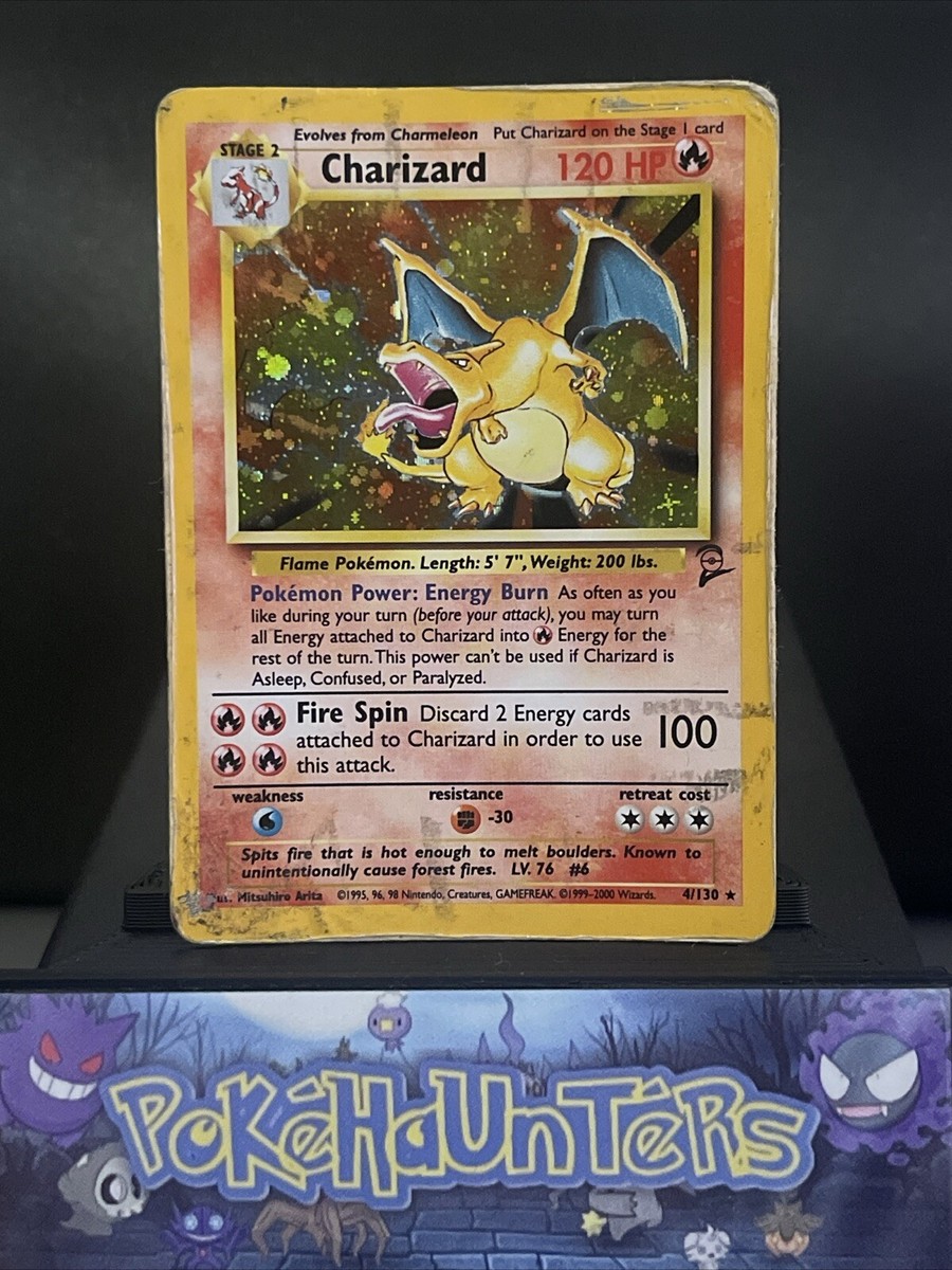 ポケモン - Charizard リザードン baseset2 英語版 4/130 ポケカ sB382s [当時物] ポケモンカード 英語版 リザードン／Charizard