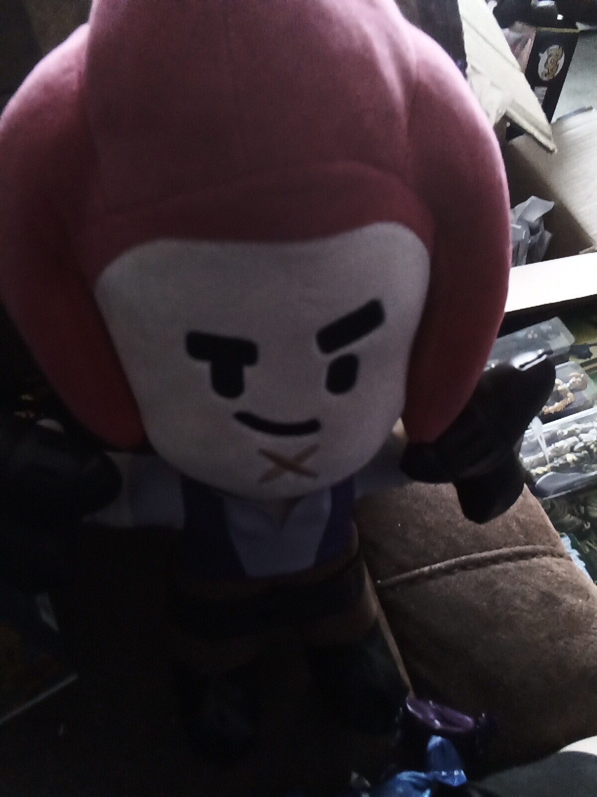 Brawl Stars Colt X Line Friend Plush Cowboy Dual Pistols Doll Character. L9