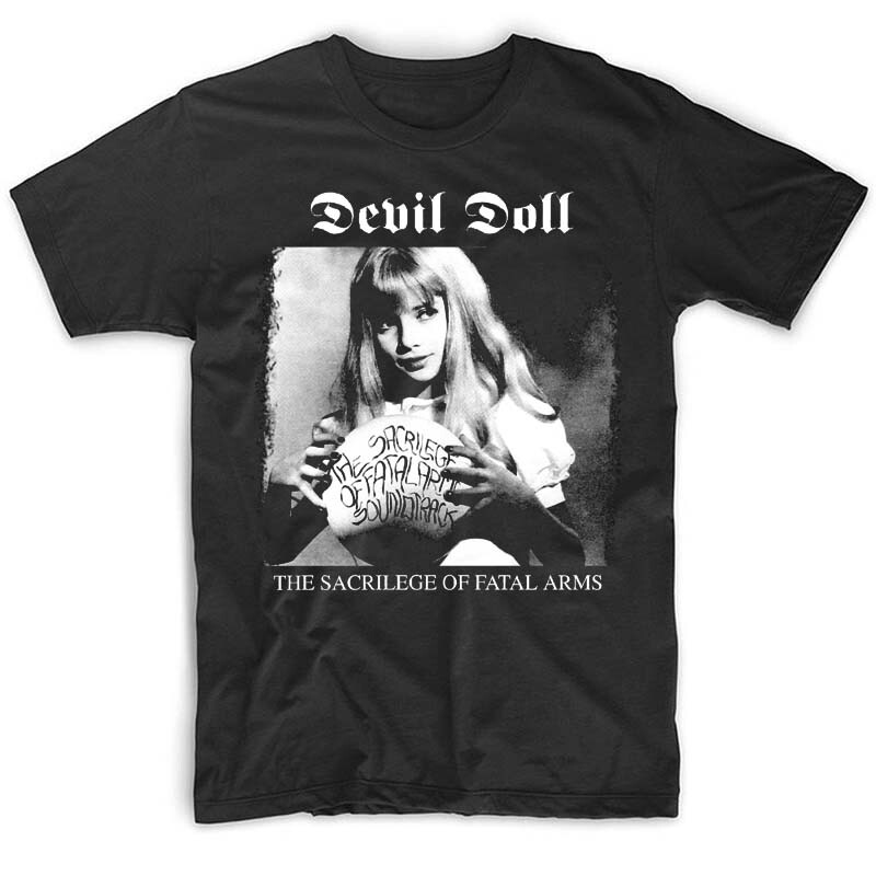 Devil Doll The Sacrilege of Fatal Arms album V1 T shirt BLACK all