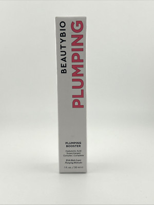 BeautyBio Plumping Booster Hyaluronic Acid Supercharged Complex (1oz) Sealed