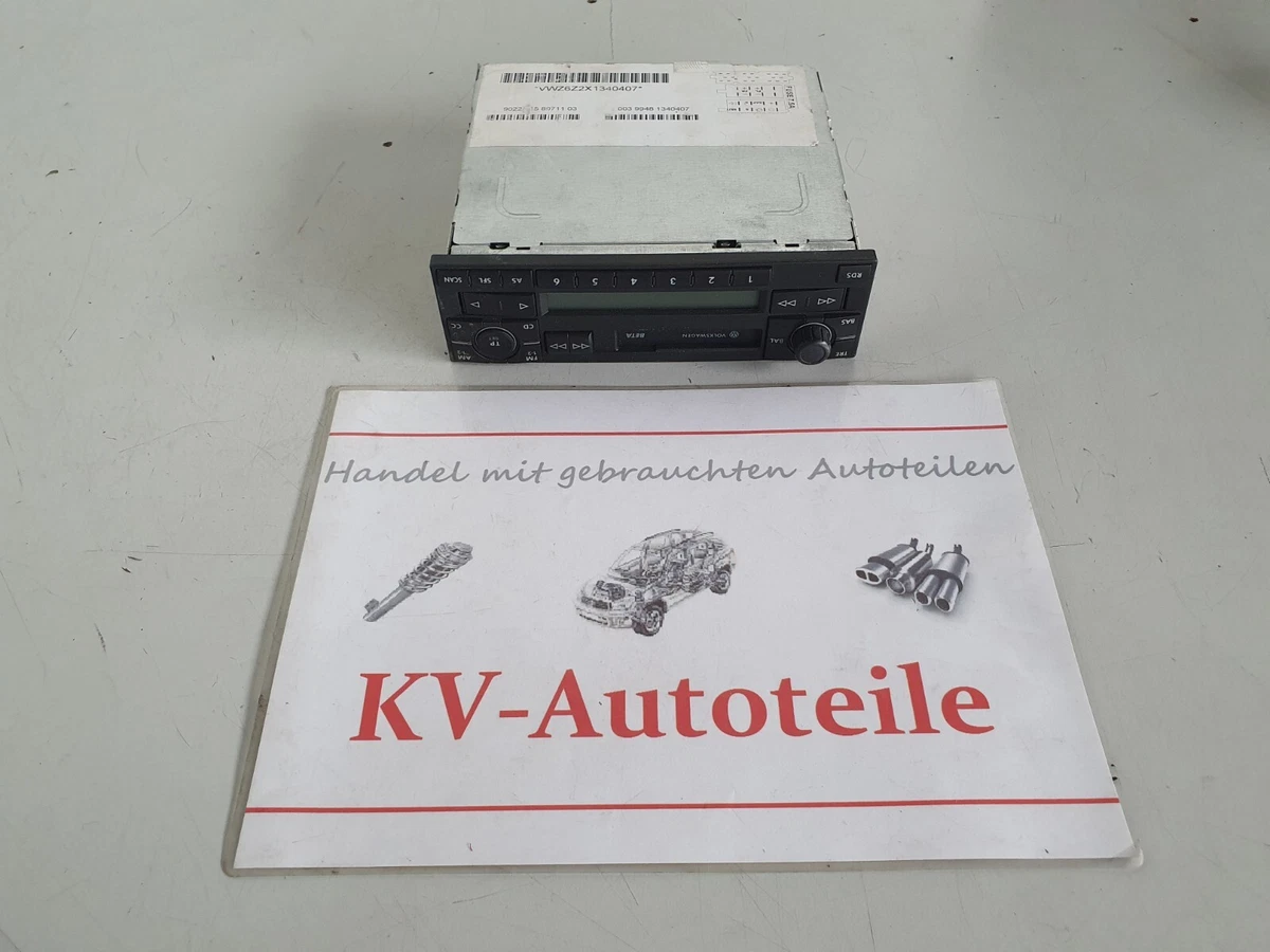 VW Autoradio Kassette Philips 1J0035152E 902221589711 | eBay 