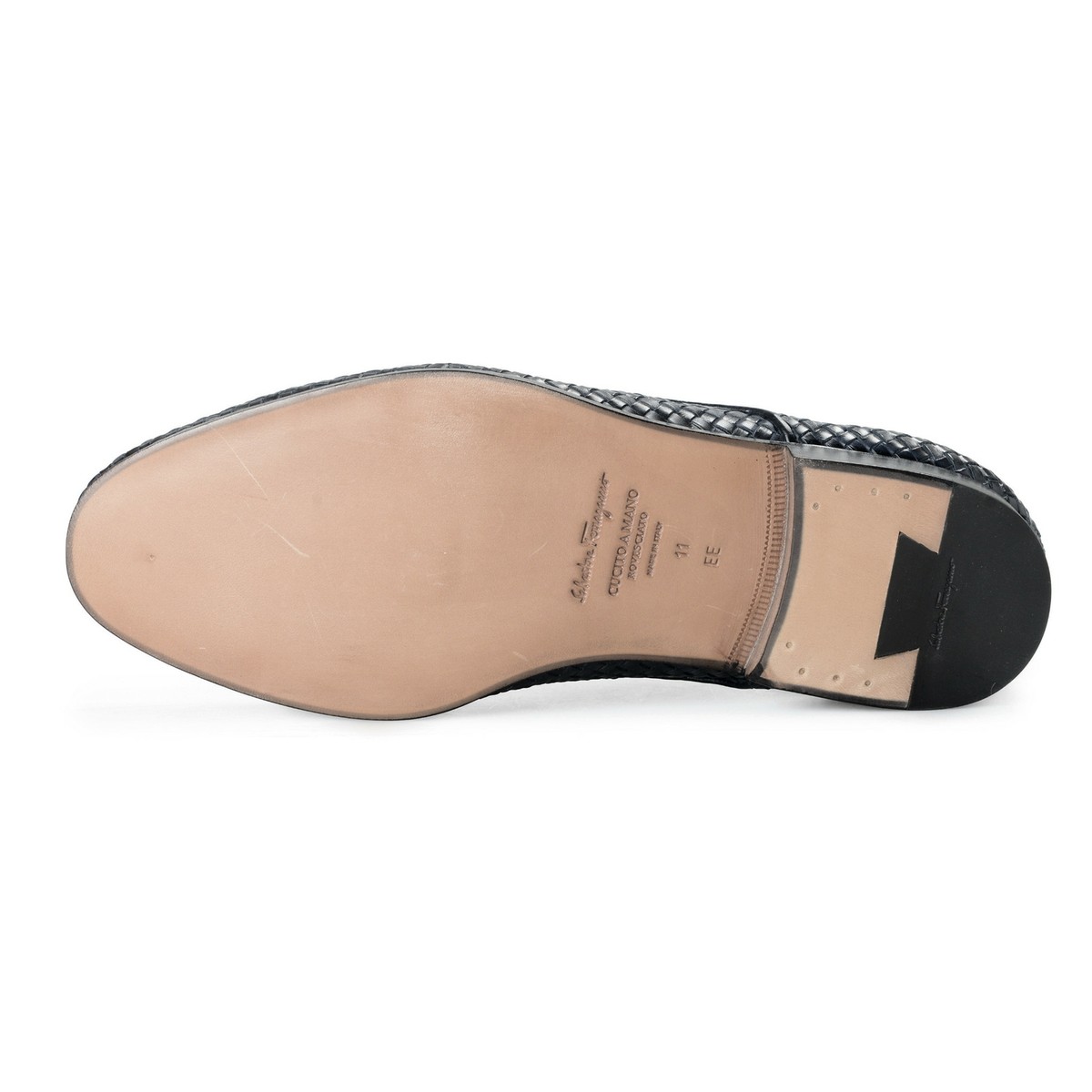 Salvatore Ferragamo Men\'s COOPER Leather Oxfords Oxford shoe with toe cap - Men | Ferragamo main image 3