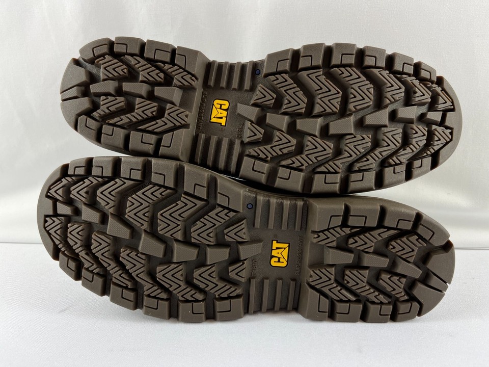 Caterpillar CAT Outbase Waterproof Brown Men's Work Boots. eBay