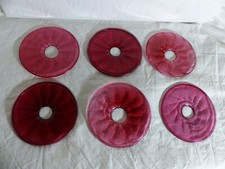 6 grandes Bobèches Coupelles
