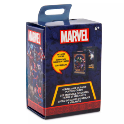 Heroes & Villains Marvel Comics Art Illustrated Playing Cards-2 pack V-I