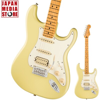 Fender Player II Stratocaster HSS Maple Hialeah Yellow E-Gitarre BRANDNEU