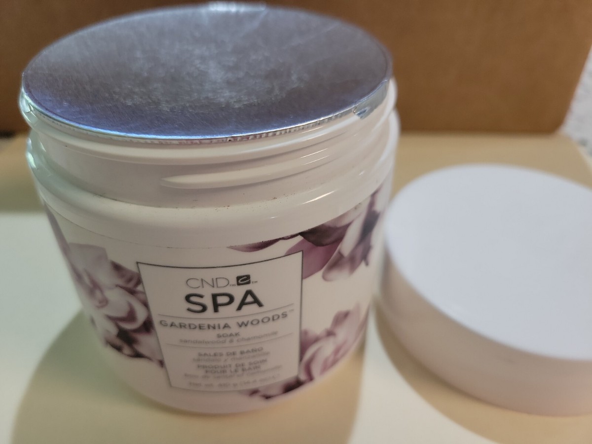 CND SPA Gardenia Woods SOAK 14.4oz New As Pictured | eBay