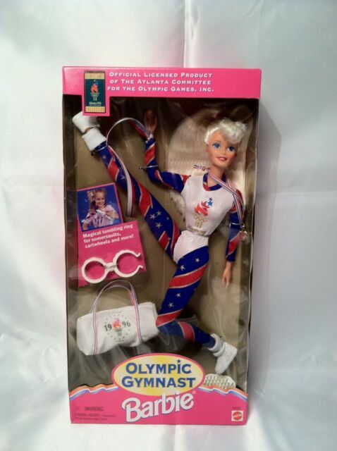 1996 olympic gymnast barbie value