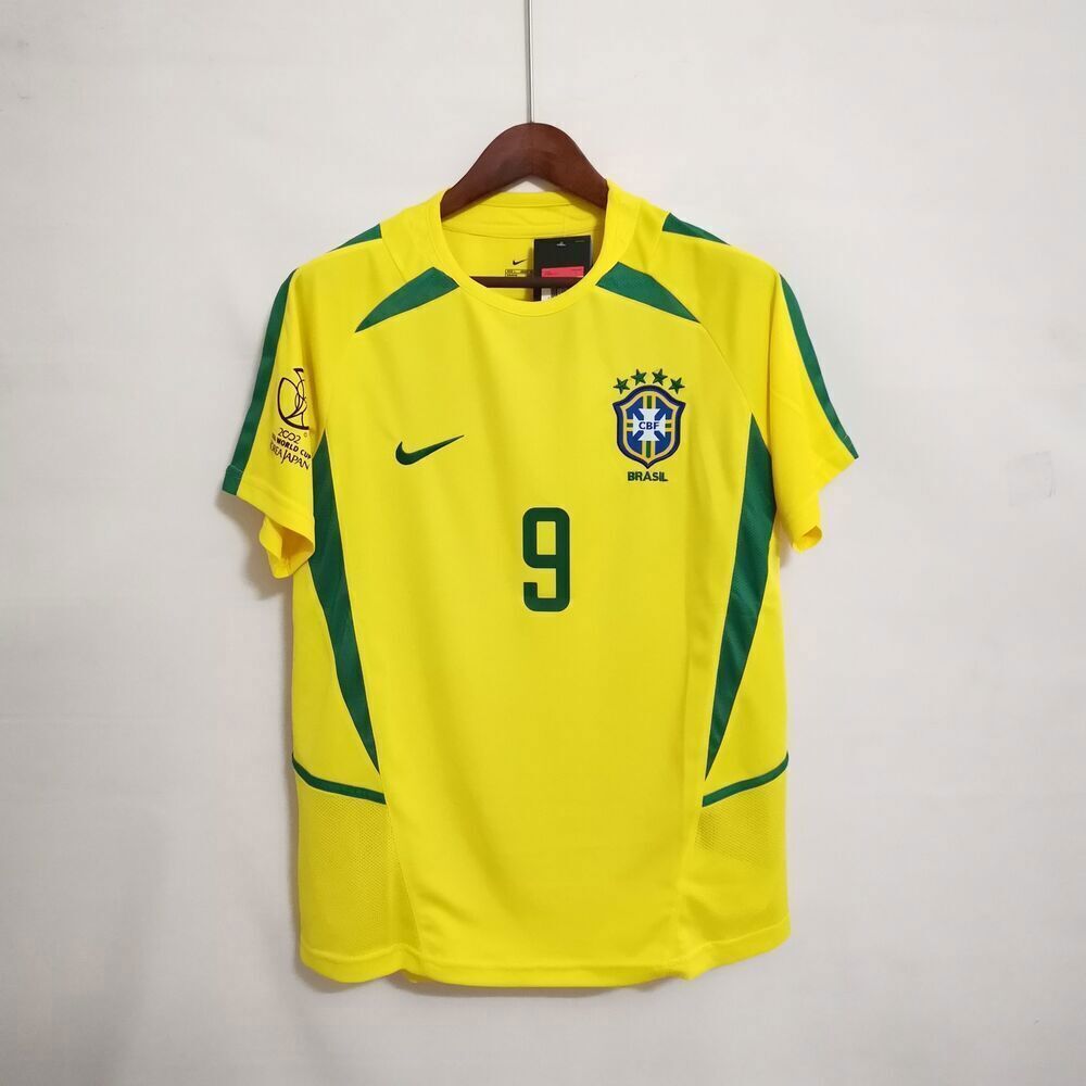 Brazil 2002 home Shirt #9 Ronaldo - Payhip