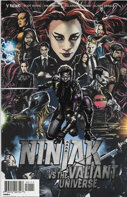 Ninjak vs. The Valiant Universe No.1 / 2018 Joe Bennett