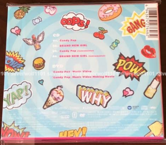 New TWICE Candy Pop First Limited Edition Type A CD+DVD+Card