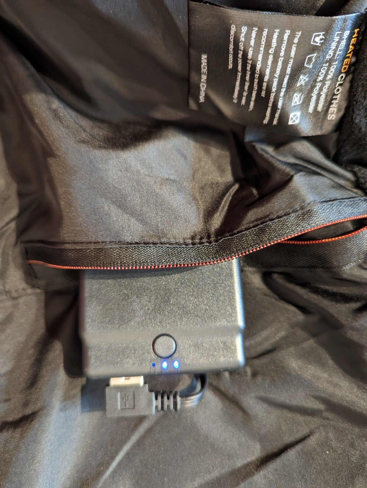 Heated body warmer with 12000mAH Battery Slim Fit Rechargeable Heated