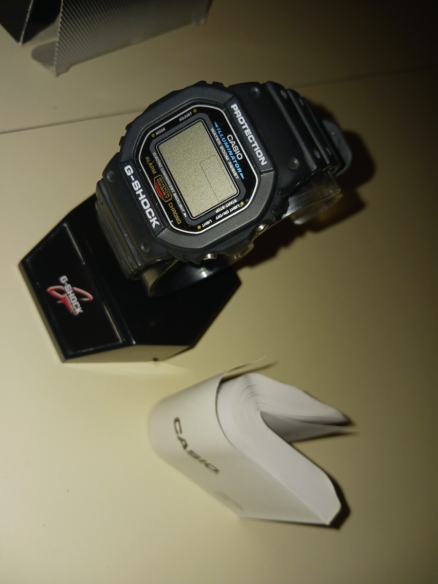 Vintage Casio G Shock DW-5600E 1st EDITION 1545 Module | eBay