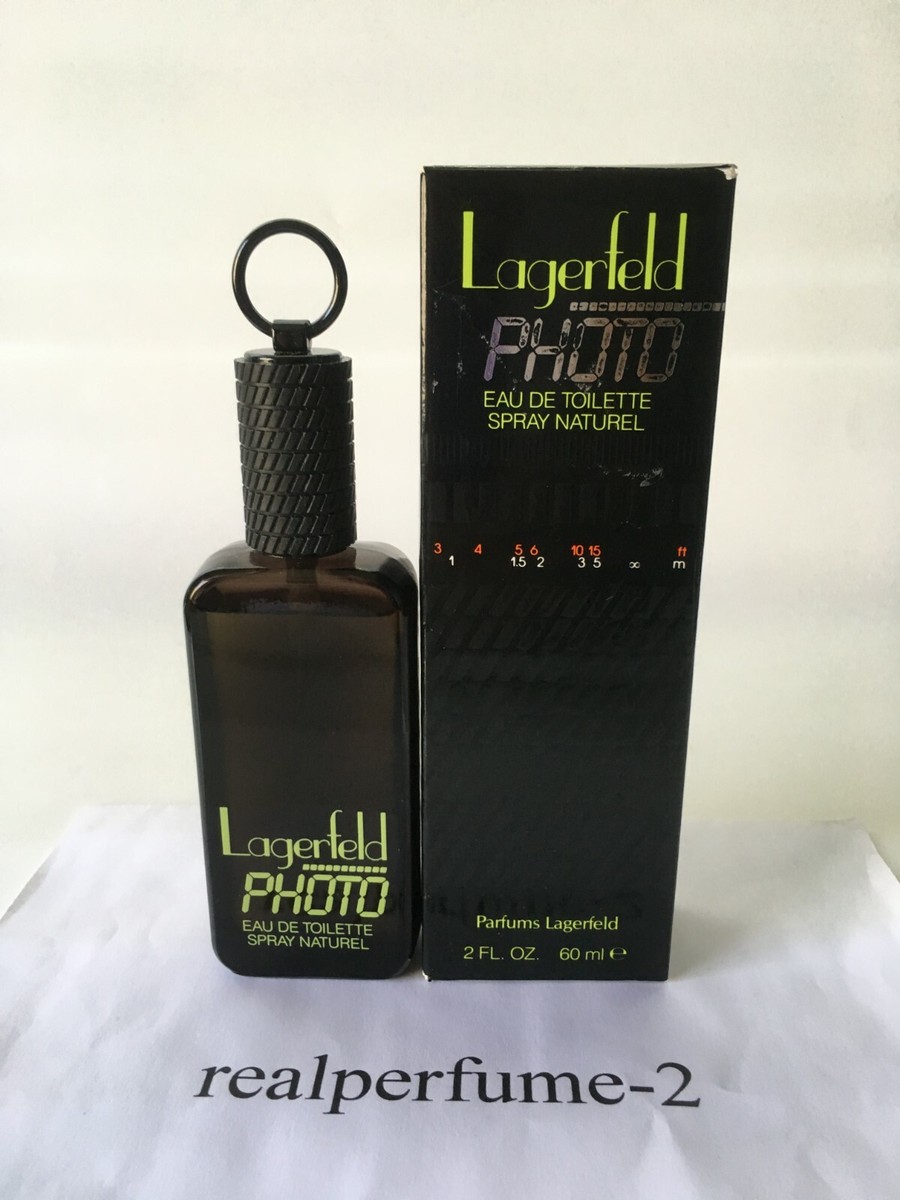 PHOTO by Karl Lagerfeld Eau De Toilette Spray 2 oz. DAMAGED BOX