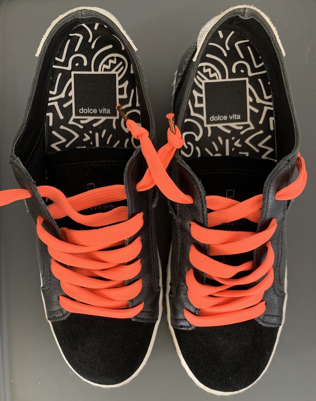 dolce vita tate studded sneakers