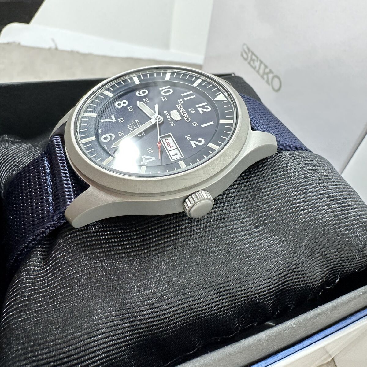 Seiko 5 Sports Automatic 23 Jewels 100m Water Resistant Seiko 5 Sports Automatic 23 Jewels 100m Water Resistant