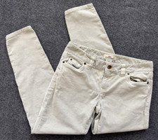 Vineyard Vines Corduroy Pants Women's 2 Beige Khaki Slim Straight Stretch 27x7