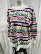 NWT Women s Classic Cotton GAP Stripped Sweater Size XL