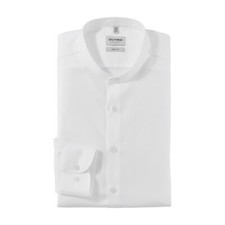 Olympus level five body fit men's business shirt white 214684 00
