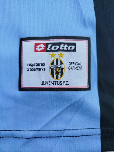MAGLIA BUFFON 2002 2003 RETRO VINTAGE LOTTO BLU BIANCONERA CHAMPIONS PORTIERE - Foto 7 di 9