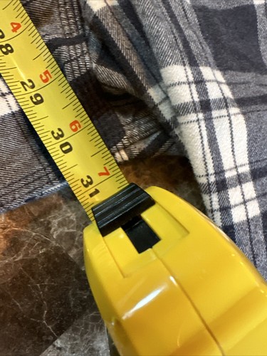 MENS 3XL - Vtg Carhartt Button Up Flannel Rancher Work VTG 90s Y2K Vibes Shirt - Picture 10 of 23
