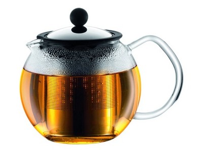 Bodum Teekanne ASSAM F/INOX 0,5 Liter Tee- und Kaffeezubereitung 1807-16
