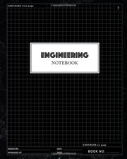 Engineering Notebook: Engineer Lab Quadrille Graph Paper - .25  Grid Format Quad