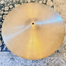 Vintage 1960's A. Zildjian 20  Medium Thin Ride Cymbal 2308g Pre-Serial Avedis 