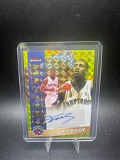 2025-26 Finest Masters Yellow Geometric Refractor Tracy McGrady AUTO 13/35