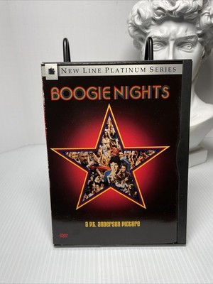 Boogie Nights DVD 1997 Mark Wahlberg Burt Reynolds Snap Case - TESTED!