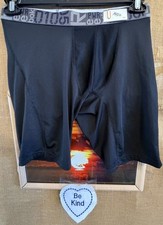 NWOT Reebok Performance Underwear M Men's black compression boxer briefs stretch