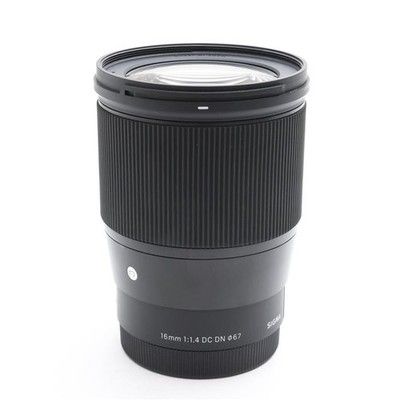 Sigma 16mm F/1.4 DC DN Contemporary (for Sony E / APS-C) -Near Mint- #260