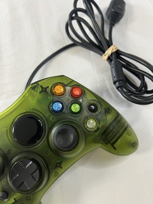 Wired Original Xbox S Type 3rd Party Green Translucent Controller  MO39039-GN