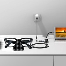 Charging Dock Fit For Meta Headliner Smart Glasses High Efficiency Safe USB UQUY