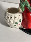 Vintage Commodore Christmas Pajama Girl Candle Holder ~ NO Of NOEL — photo 6
