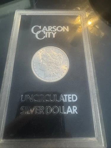 1884-CC Carson City Mint Morgan Silver Dollar GSA Uncirculated. No box/COA.