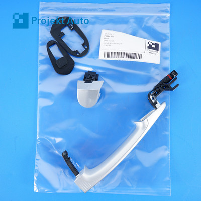 07-14 OEM BMW Rear Right Door Handle X5M X6M X5 X6 Titanium Silver Metallic E70