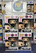Funko POP! MLS: Inter Miami - 4 Pop Full Set #01-02-03-04