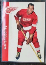Warren Godfrey #51 1994-95 Parkhurst Missing Link Hockey Card Red Wings MINT