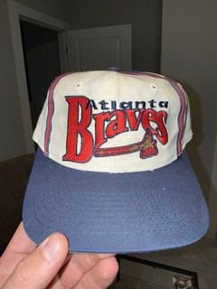 De colección Años 90 Atlanta Braves MLB El Juego SnapBack Sombrero Bordado Logo