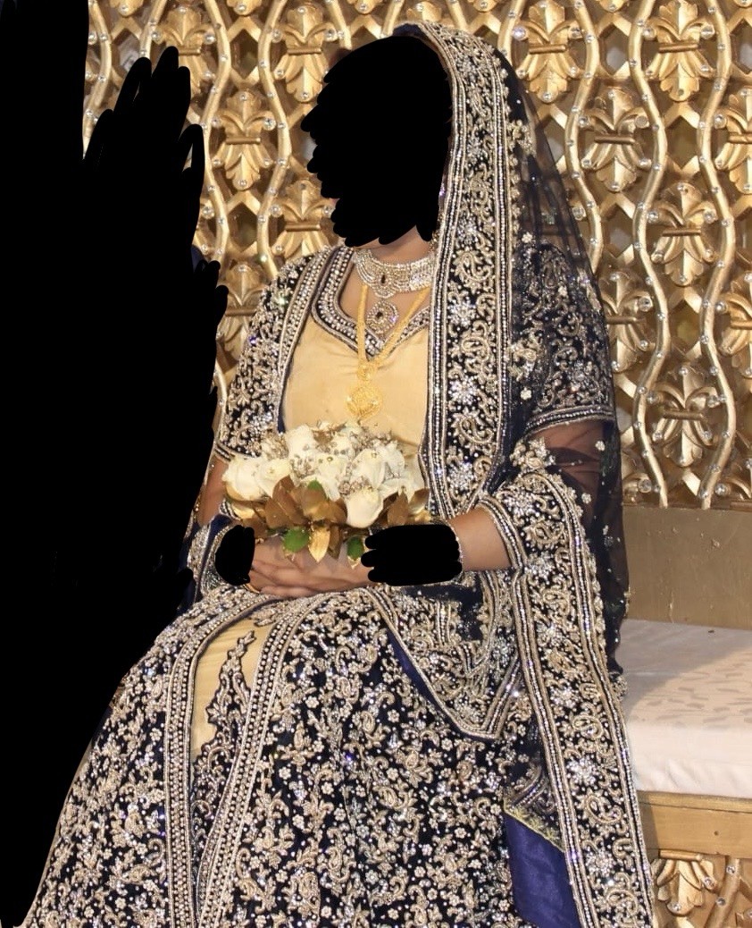 Woman’s Asian Wedding Dress