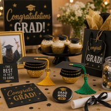2026 Graduation Cap Party Favor Mini Hat Matching Color Option for Tassel 20pcs